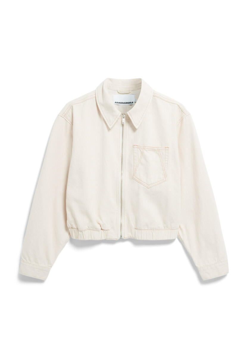 Armedangels - Jeansjacke aus Bio-Baumwoll - Caarsta beige - Gr. - L von Armedangels