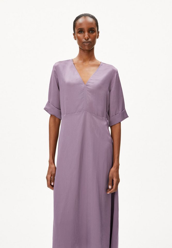 Armedangels Jerseykleid VAALI SATIN Webkleid aus Naia™ Renew (Regular Fit) Webkleid aus Naia™ Renew von Armedangels