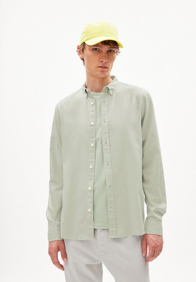 Armedangels Langarmhemd QUAASA Hemd aus Bio-Baumwolle (1-tlg., Regular Fit) Regular Fit von Armedangels