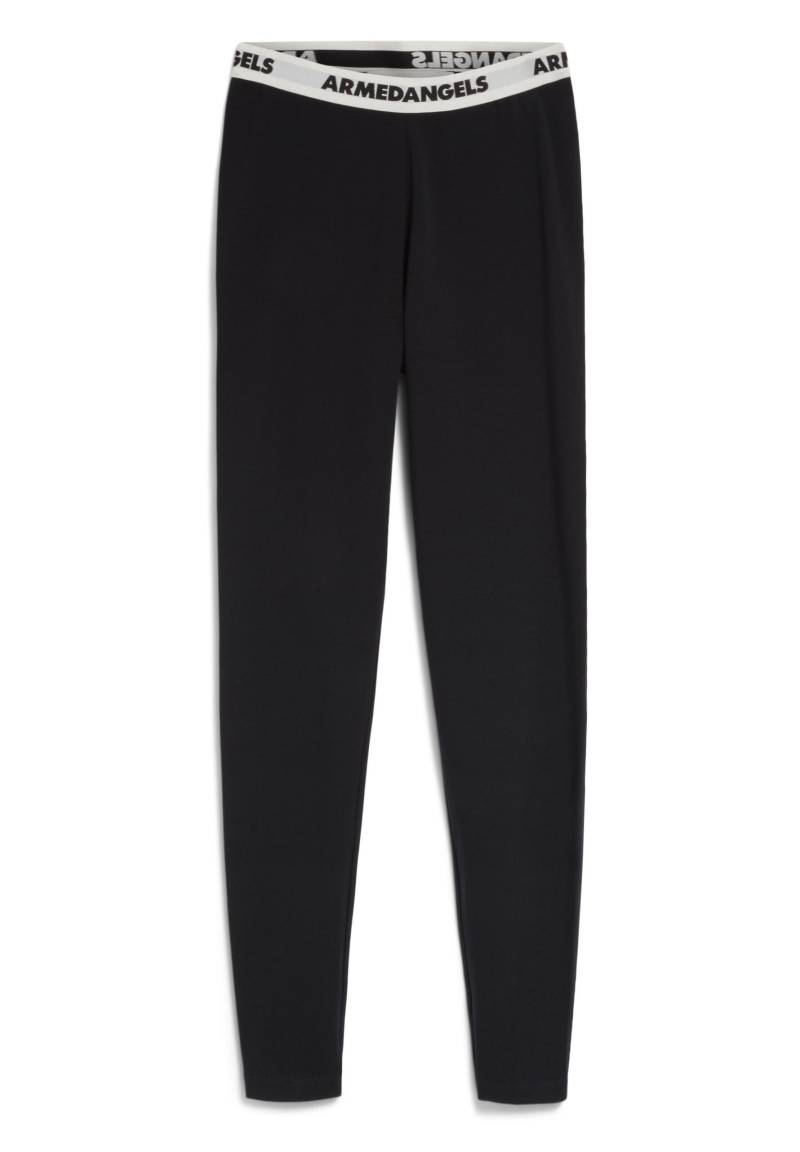 Armedangels - Leggings aus Bio-Baumwoll Mix - FARIBAA ICONIC schwarz - Gr. - S von Armedangels