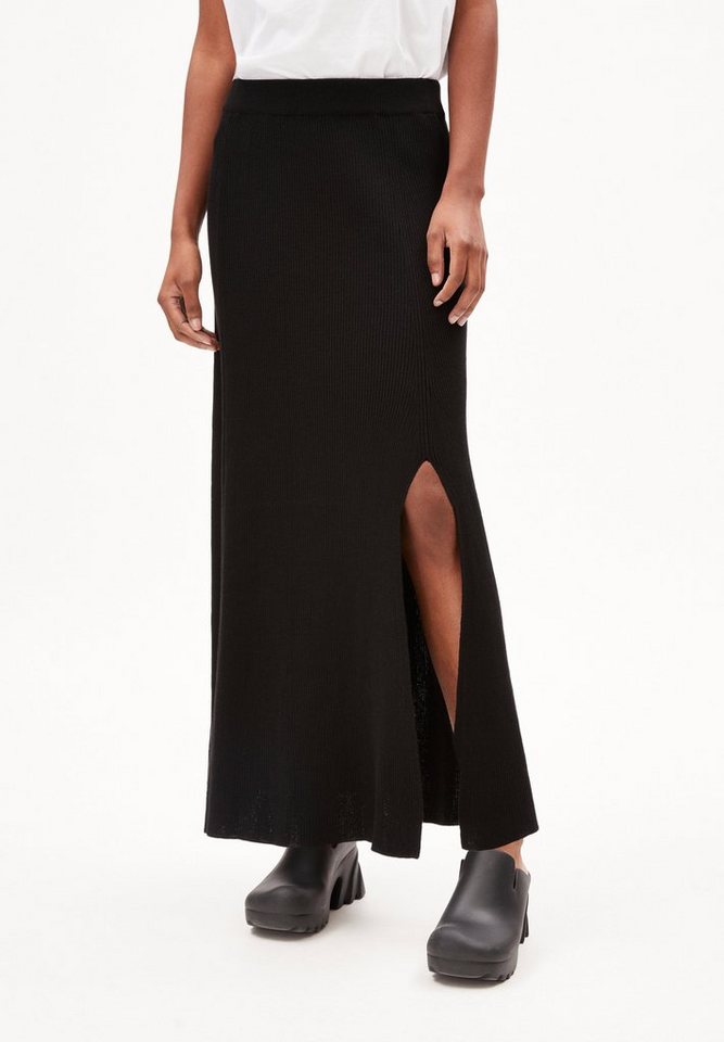 Armedangels Maxirock DAAMILAAS Strickrock Relaxed Fit aus Bio-Baumwolle (1-tlg., Relaxed Fit) Strickrock Relaxed Fit aus Bio-Baumwolle von Armedangels