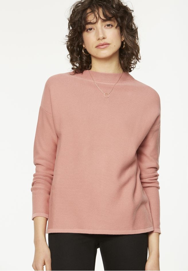 Armedangels Medine Pullover Peach Rosa L von Armedangels