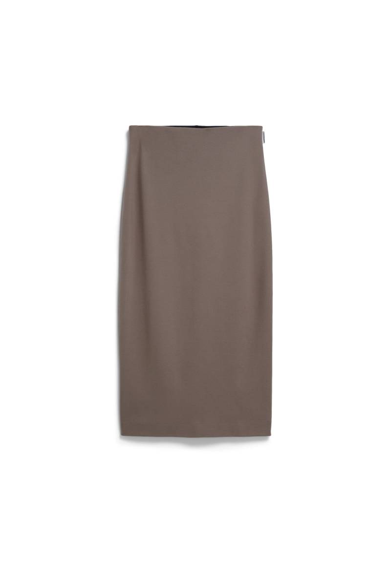 Armedangels - PATINAA SKIRT walnut cream - Gr. - L von Armedangels