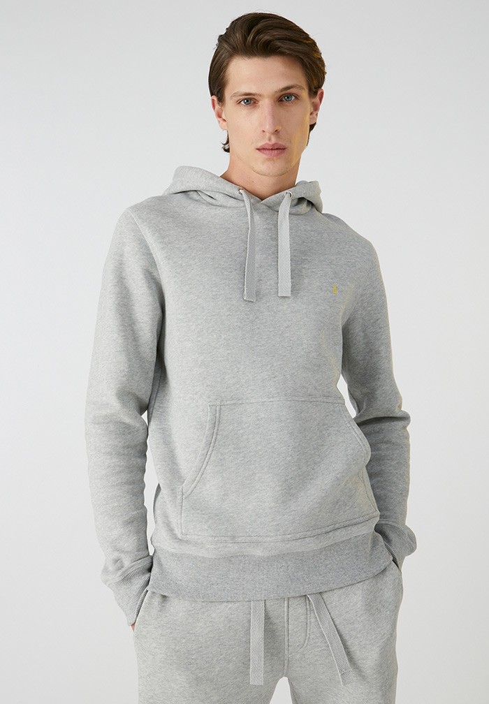 Armedangels Pascaal veganer Herrenhoodie Grey S von Armedangels