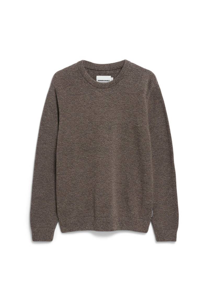 Armedangels - Pullover aus Bio-Baumwolle - Alvaario braun - Gr. - S von Armedangels