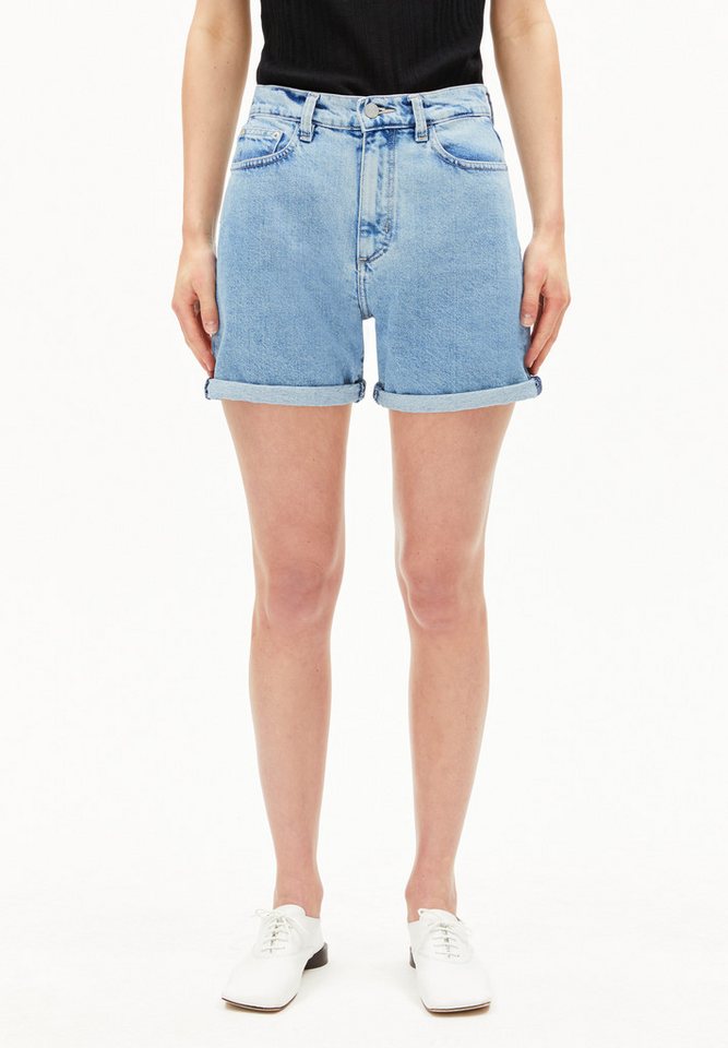 Armedangels Shorts SHEAARI DENIM SHORT (Regular Fit) Jeans Shorts aus Bio-Baumwoll Mix von Armedangels