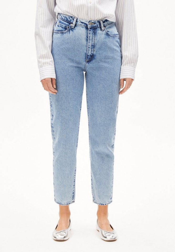 Armedangels Slim-fit-Jeans MAIRAA Damen (Non-Stretch, Mom Fit) fresh blue Armedangels Slim-fit-Jeans MAIRAA Damen (Non-Stretch, Mom Fit) fresh blue von Armedangels