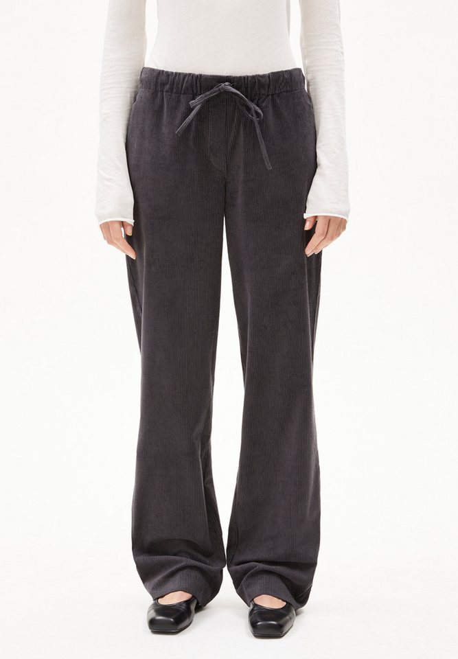 Armedangels Stoffhose JAIMILAA CORDUROY Webhose aus Bio-Baumwoll Mix (Relaxed Fit) Webhose aus Bio-Baumwoll Mix von Armedangels