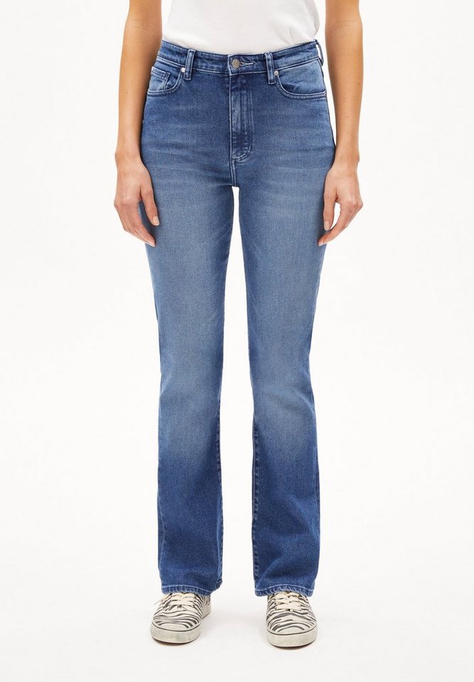 Armedangels Straight-Jeans LINNAA (Slim Fit) High waist von Armedangels