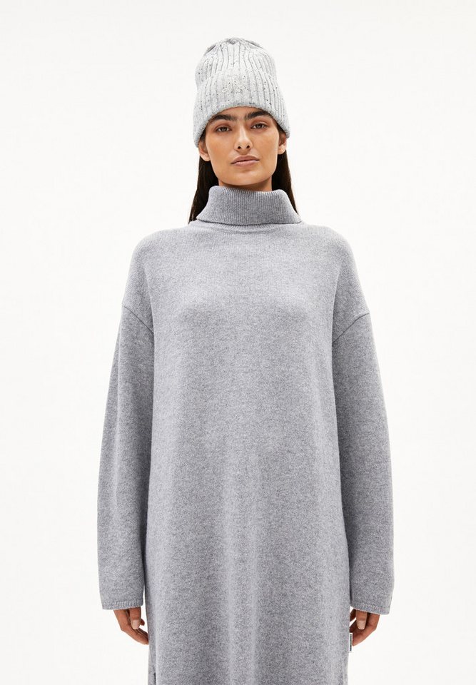 Armedangels Strickkleid ARADIAA Strickkleid aus recyclem Bio-Woll Mix Rollkragen von Armedangels