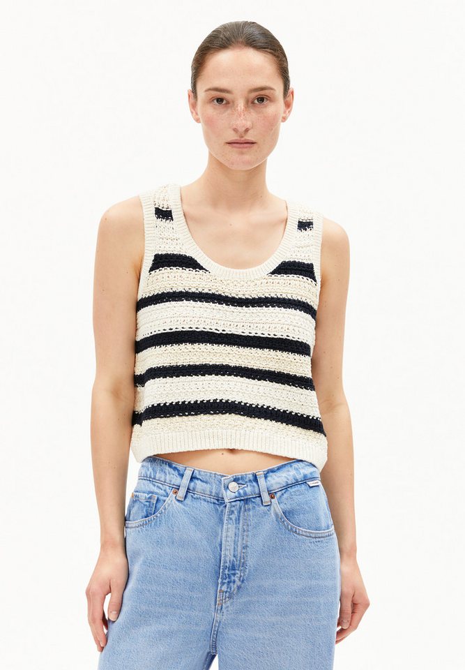 Armedangels Strickpullover CLAAIRE STRIPES Stricktop aus Bio-Baumwolle Regular Fit von Armedangels