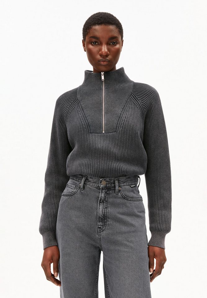 Armedangels Strickpullover RONYIAAS GMT DYE Pullover aus Bio-Baumwolle Loose Fit von Armedangels