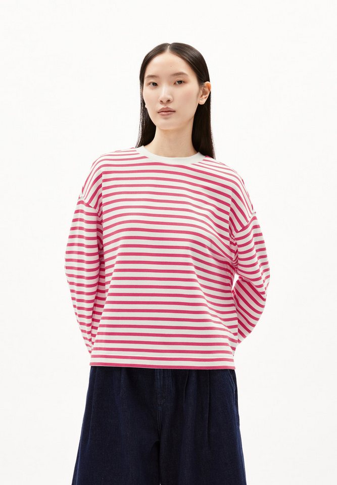 Armedangels Sweatshirt FRANKAA MAARLEN STRIPE Oversized Fit von Armedangels