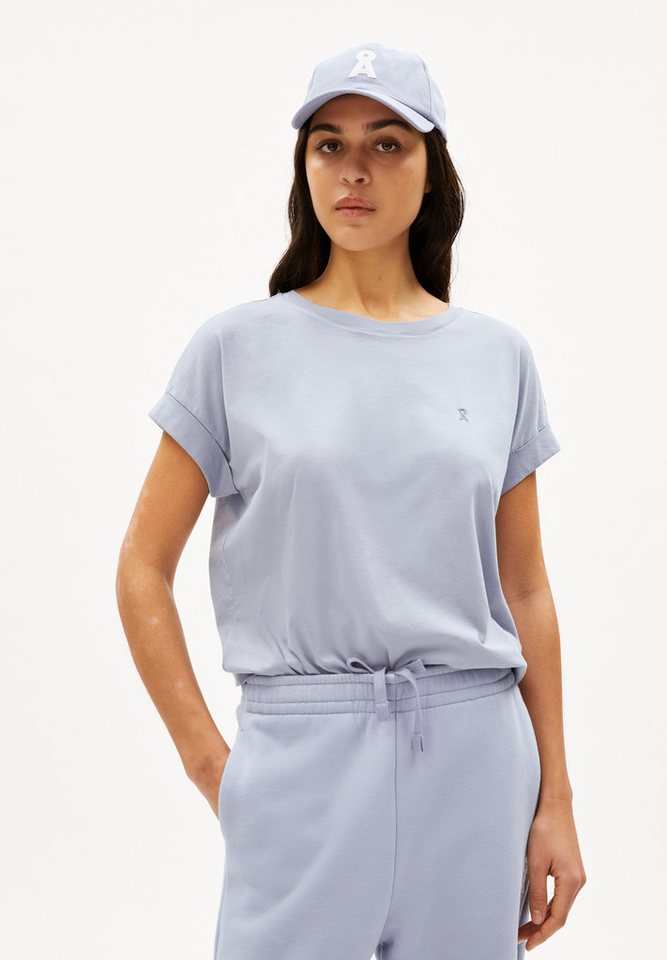 Armedangels T-Shirt IDAARA Damen T-Shirt aus Bio-Baumwolle Loose Fit (1-tlg) T-Shirt aus Bio-Baumwolle von Armedangels