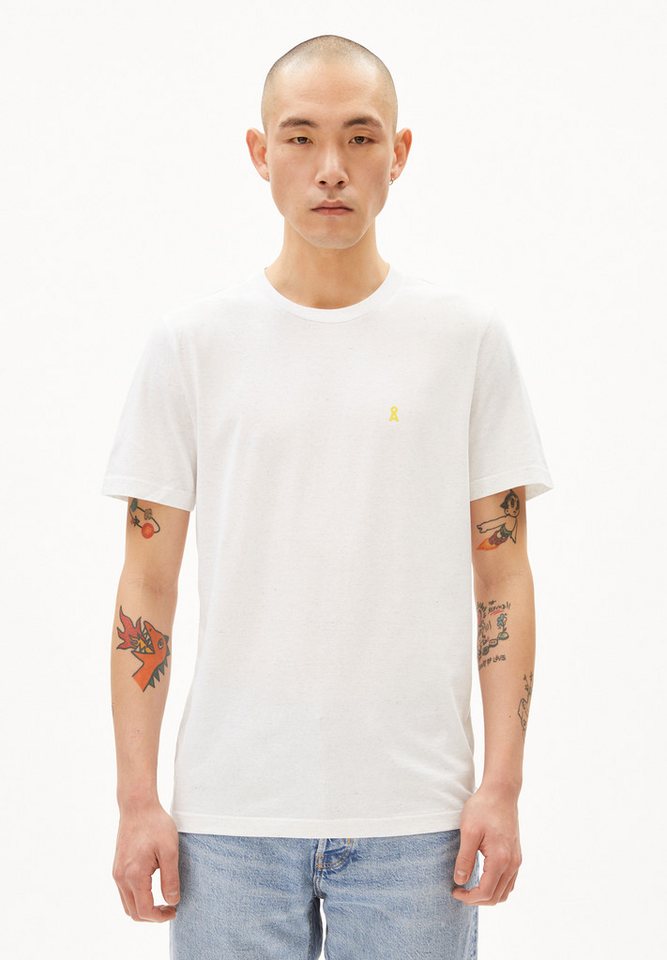 Armedangels T-Shirt JAAMES CLASSIC T-Shirt aus TENCEL™ Lyocell Mix (Regular Fit) Rundhalsausschnitt von Armedangels