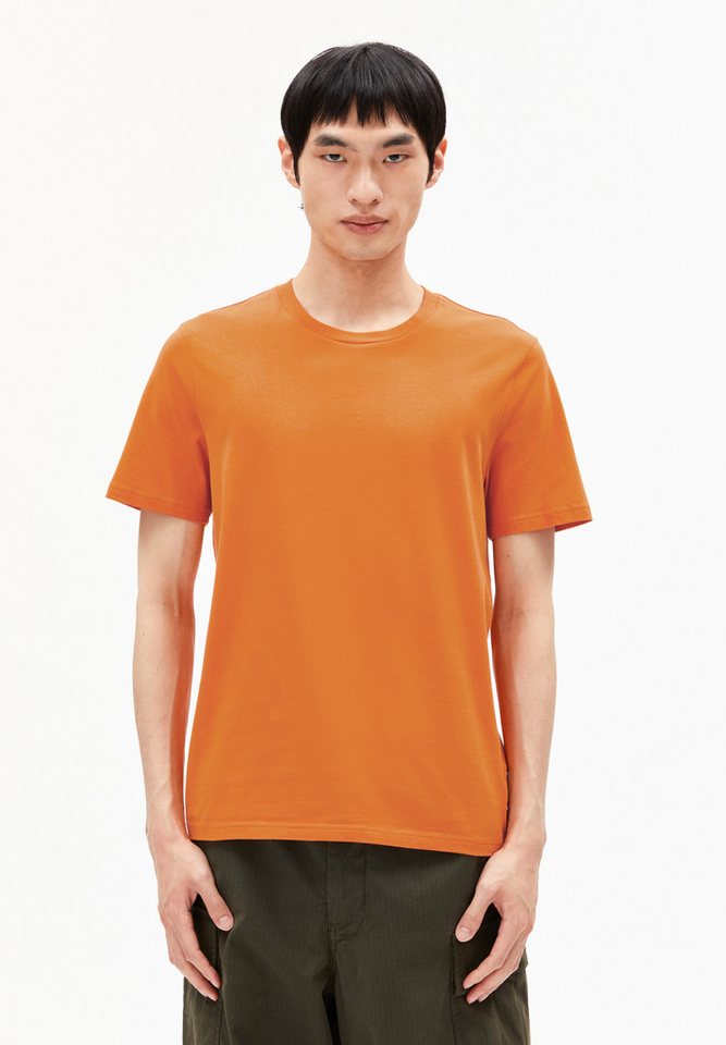 Armedangels T-Shirt JAAMES T-Shirt aus Bio-Baumwolle Regular Fit (Regular Fit) Rundhalsausschnitt von Armedangels