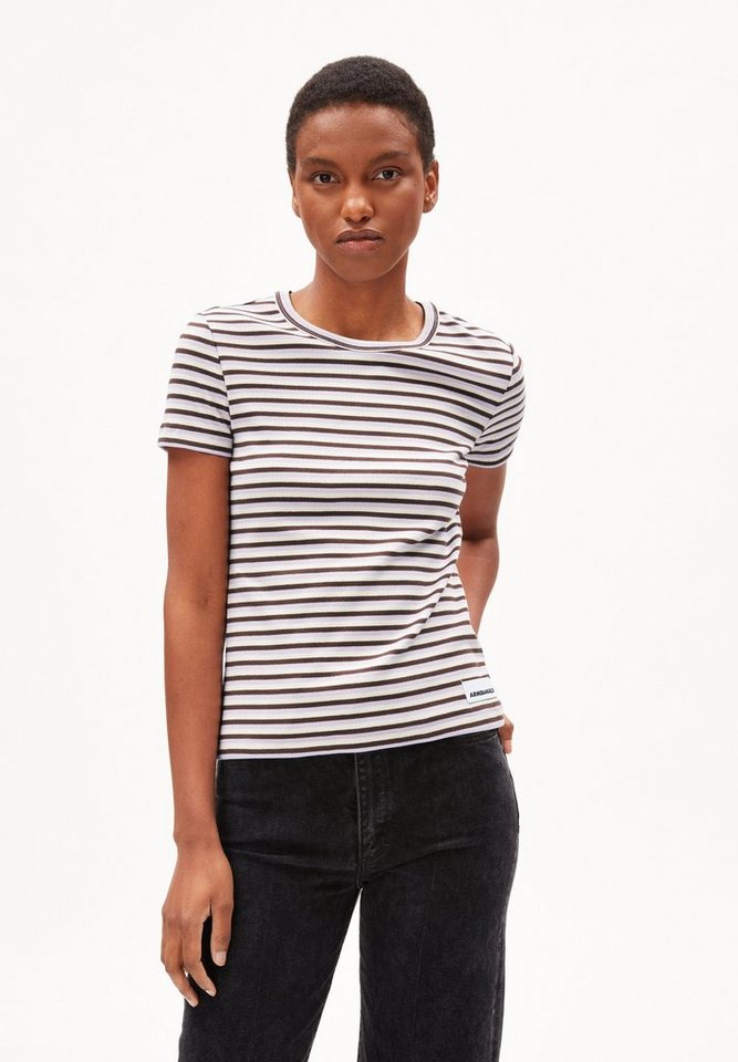 Armedangels T-Shirt KARDAA STRIPES Damen (1-tlg) Keine Details von Armedangels