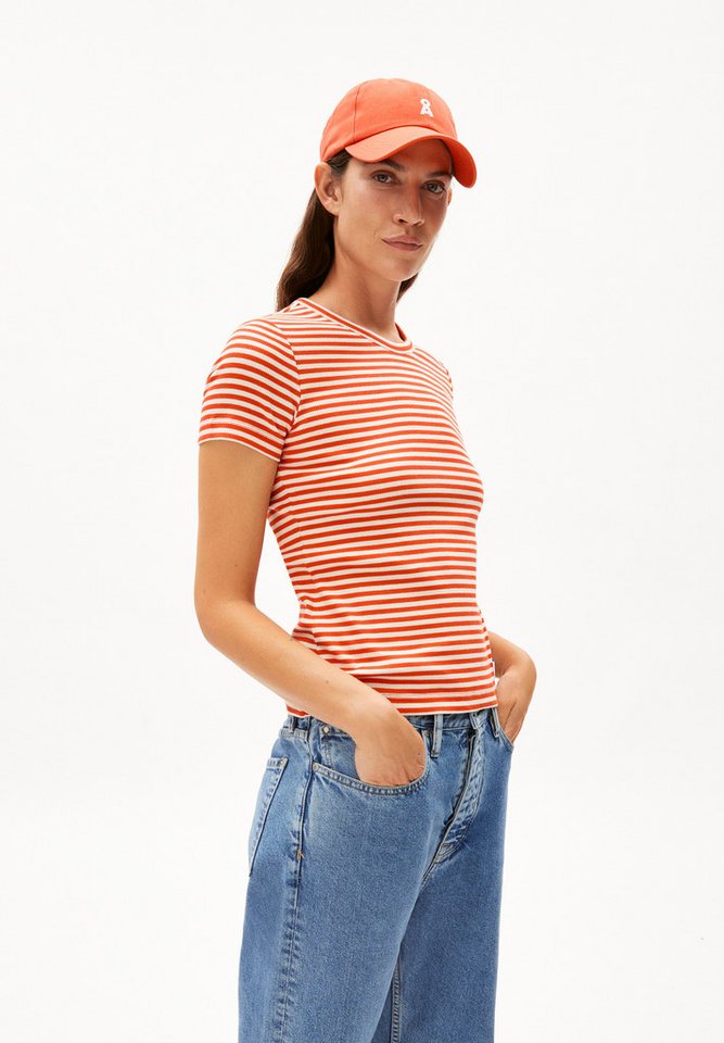 Armedangels T-Shirt KARDAA STRIPES Damen (1-tlg) Keine Details von Armedangels