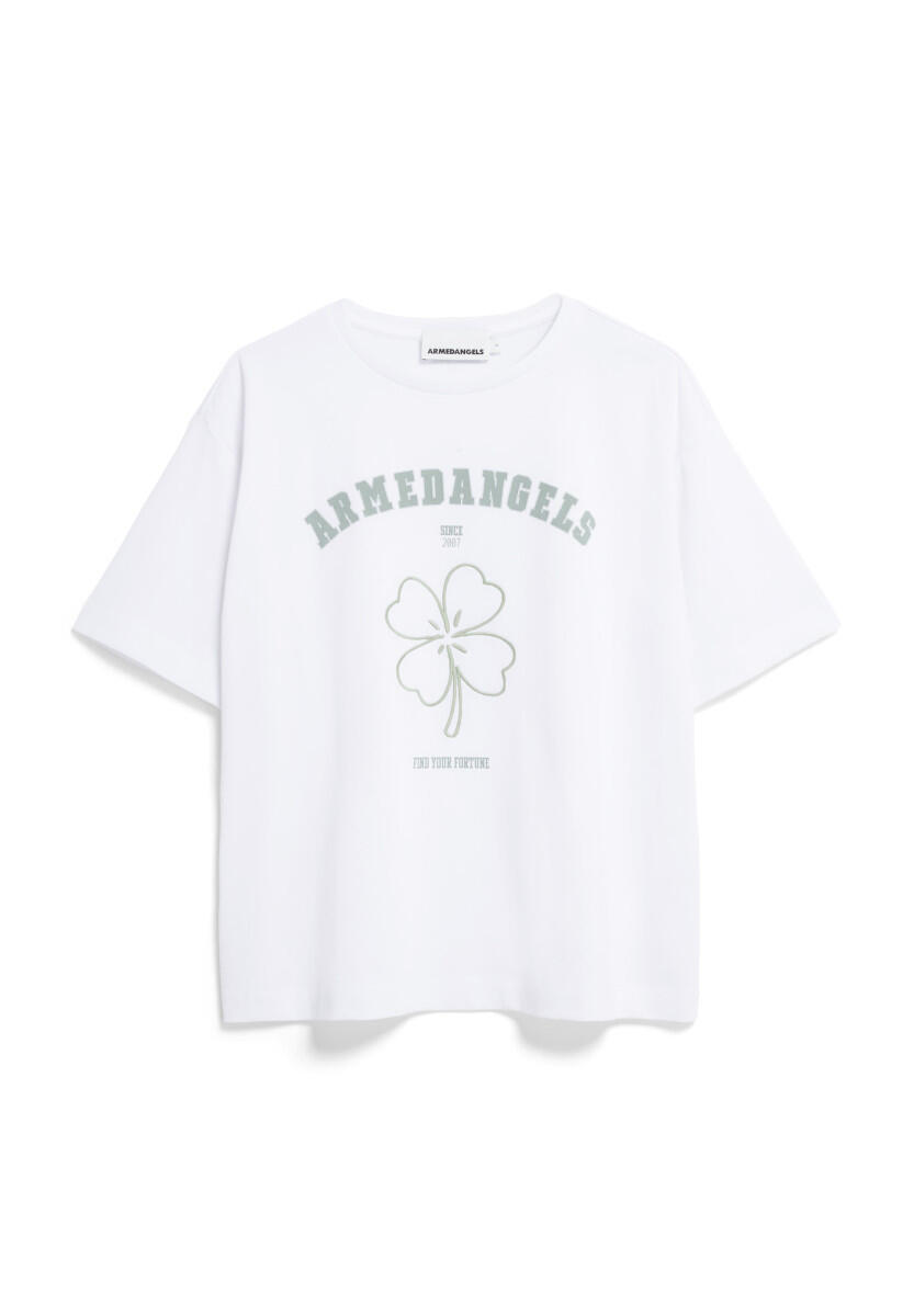 Armedangels - T-Shirt aus Bio-Baumwoll Mix - Giannaa weiß - Gr. - M von Armedangels