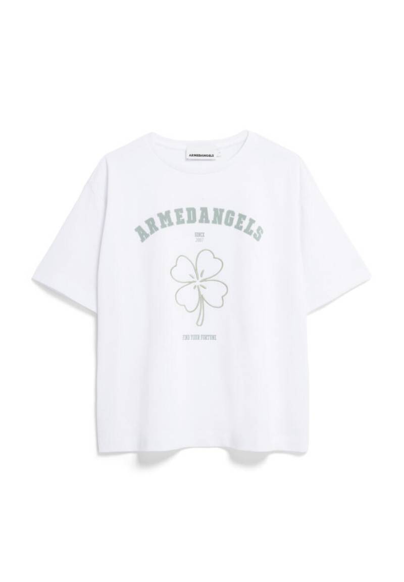 Armedangels - T-Shirt aus Bio-Baumwoll Mix - Giannaa weiß - Gr. - M von Armedangels