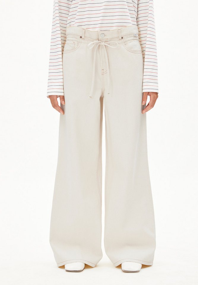 Armedangels Weite Jeans PADMAA Wide Jeans Bio-Baumwoll Mix Loose Fit (Non-Stretch, Loose Fit) Wide Jeans Bio-Baumwoll Mix von Armedangels