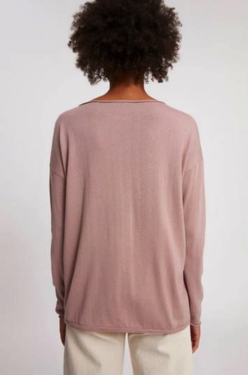 LADAA | Armedangels | veganer Strickpullover | rosa L von Armedangels