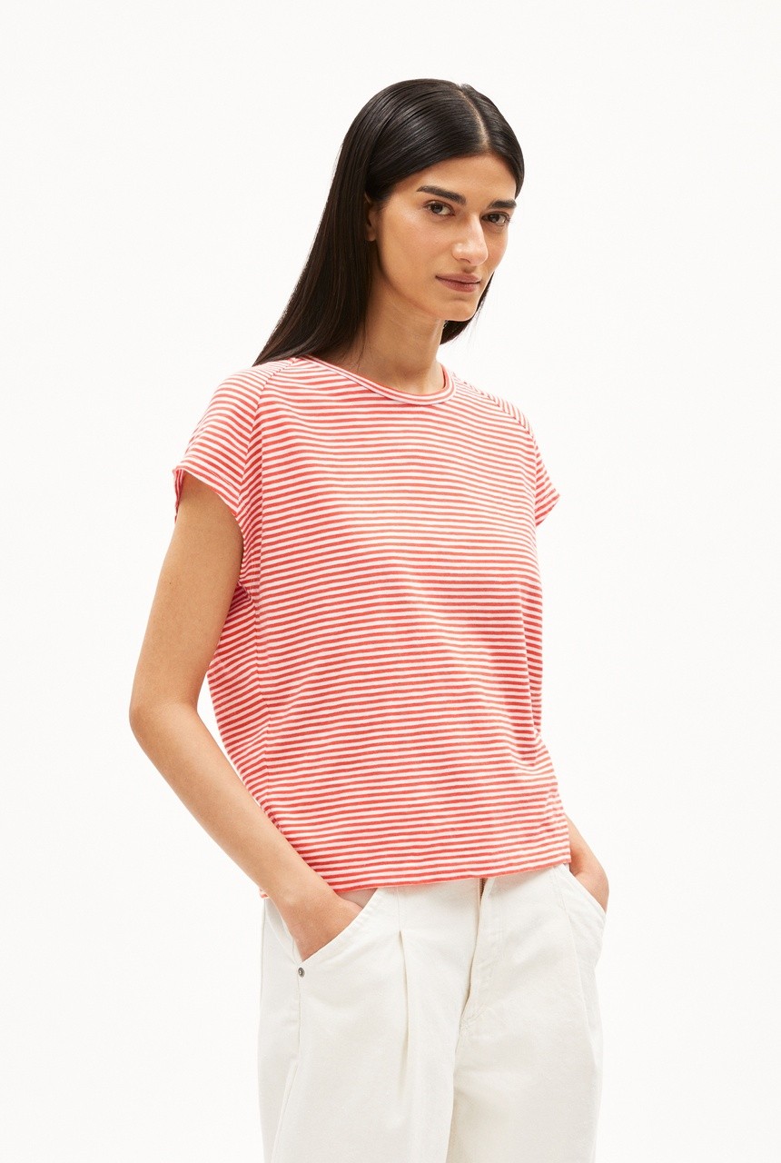 ONELIAA LOVELY STRIPES | Armedangels | veganes T-Shirt | ... M von Armedangels