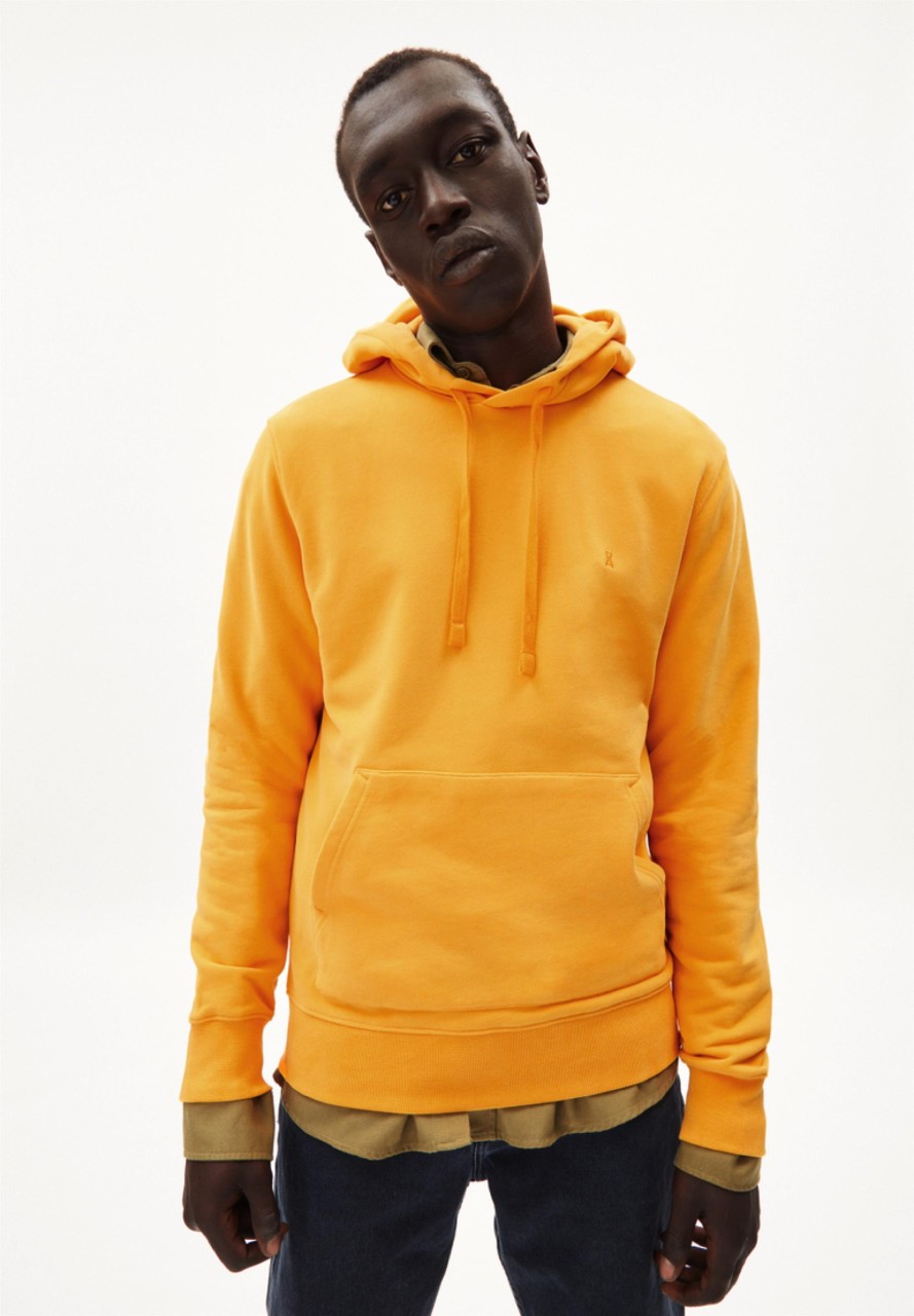 PAANCHO COMFORT | Armedangels | veganer Hoodie | hell orange M von Armedangels