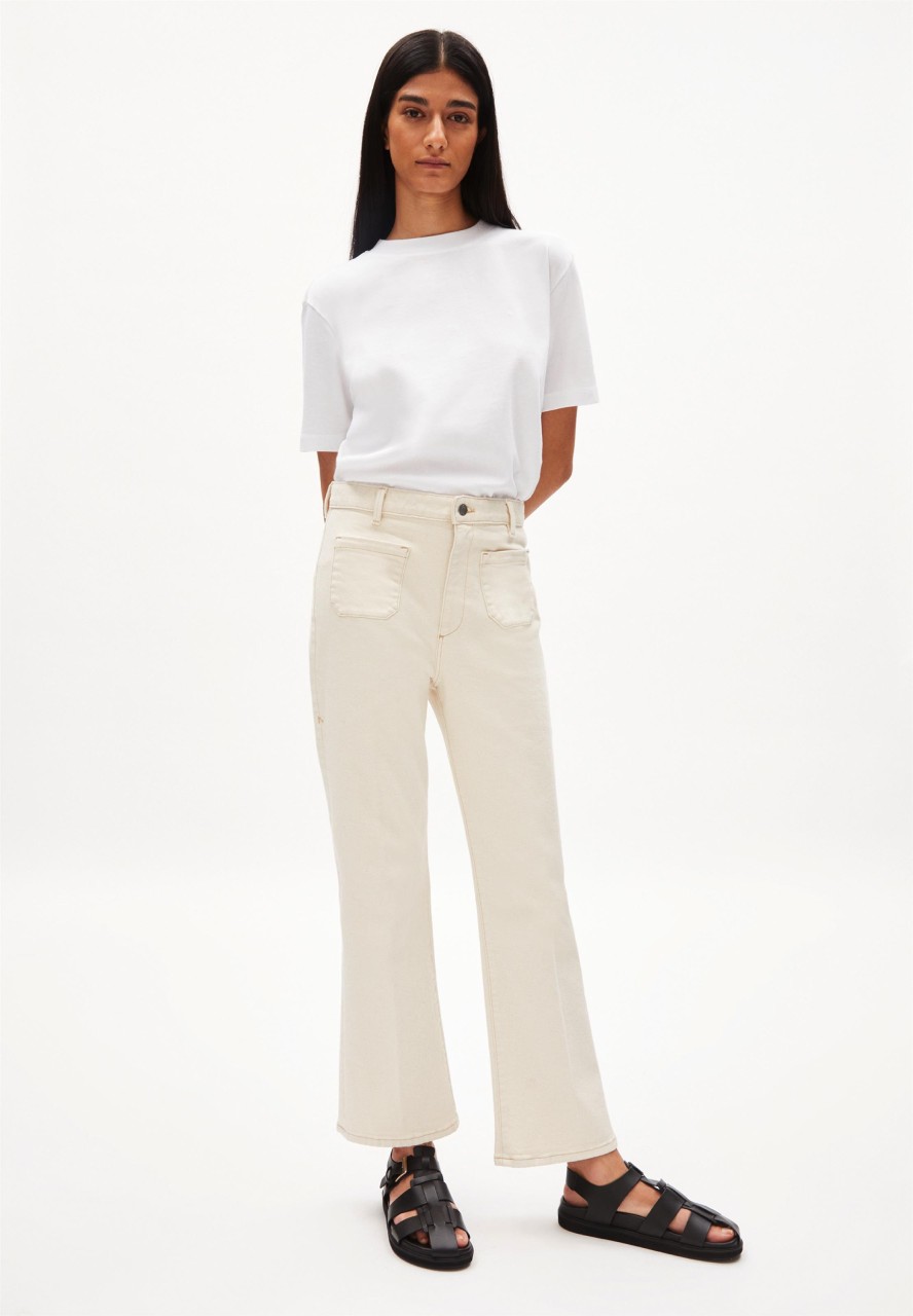 RUMAA UNDYED | Armedangels | vegane Hose | off white 30/32 von Armedangels