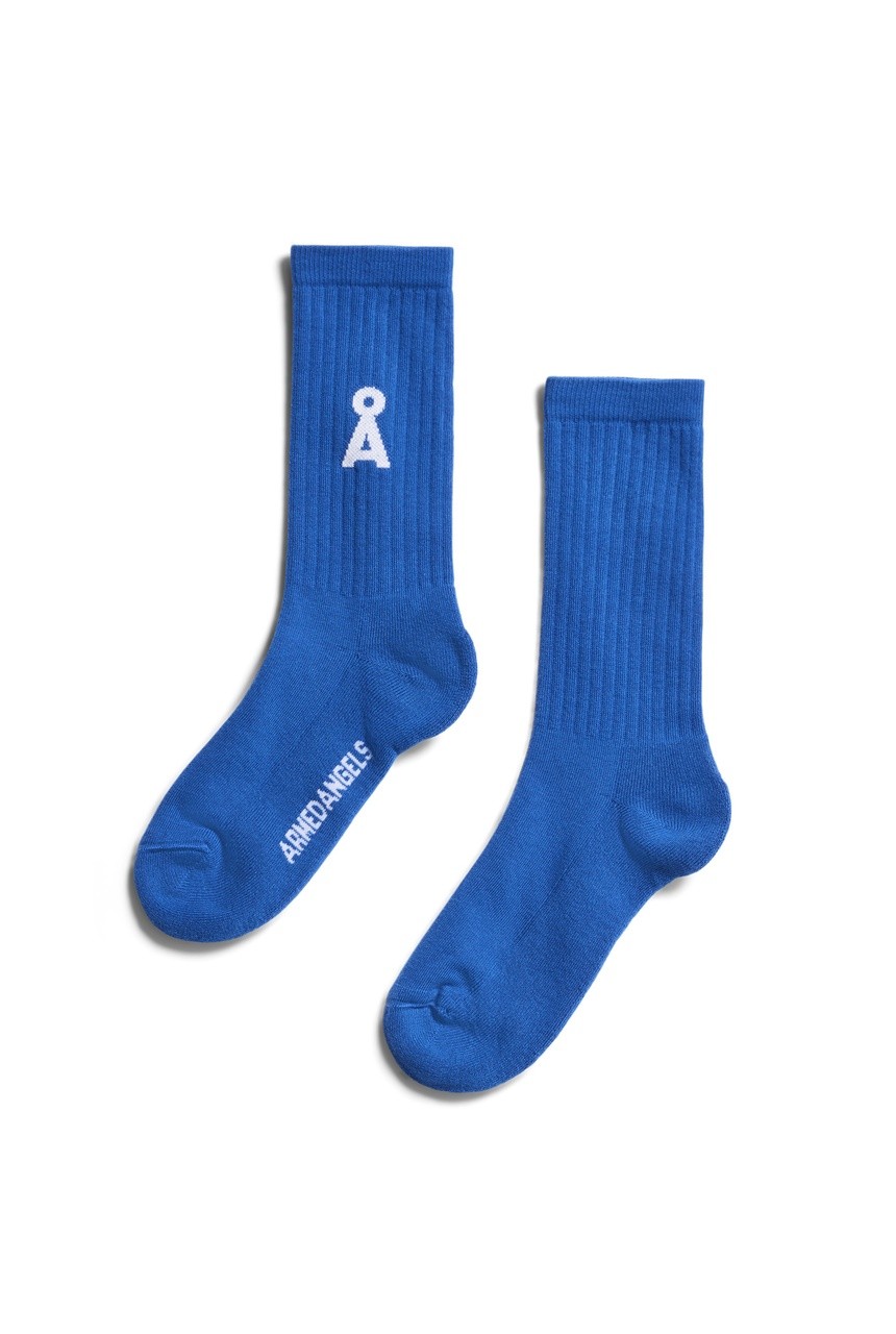 SAAMUS BOLD | Armedangels | vegane Socken | dynamo blue 35-38 von Armedangels