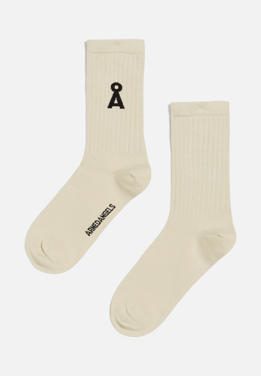 SAAMU BOLD | Armedangels | vegane Socken | off white 35-38 von Armedangels