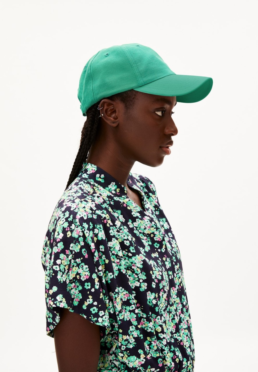 YENAAS BOLD | Armedangels | vegane Cap | bright lime | On... von Armedangels