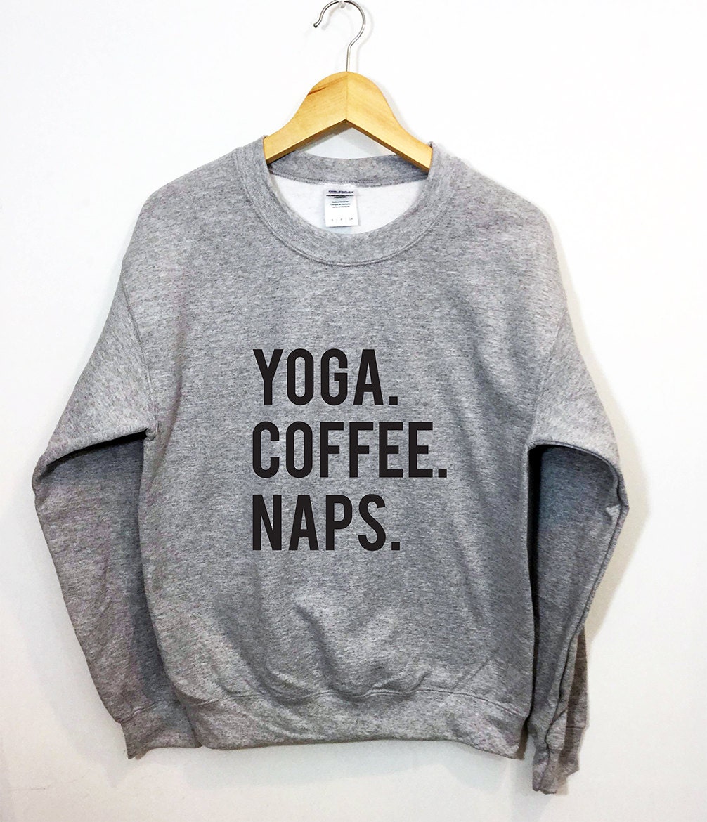 Yoga Kaffee Nickerchen Sweatshirt Workout Training Lounging Pullover Yoga Kaffee Nickerchen Sweatshirt Workout Training Lounging Pullover von ArmiTee