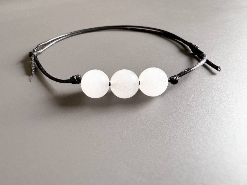 Jade Edelstein Armband, Chakra Kraftarmband, Schutzarmband Mit Edelsteinen, Talisman Geschenk, Armband von ArmoniaCollier