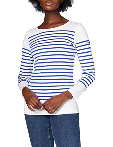 Armor Lux Damen 7231 T Shirt, Weiß (Dw5 Blanc/Etoile Dw5), 38 EU von Armor Lux