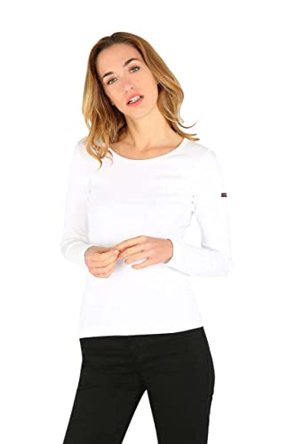 Armor Lux Damen Annaïg Pullover, weiß, 44 von Armor Lux