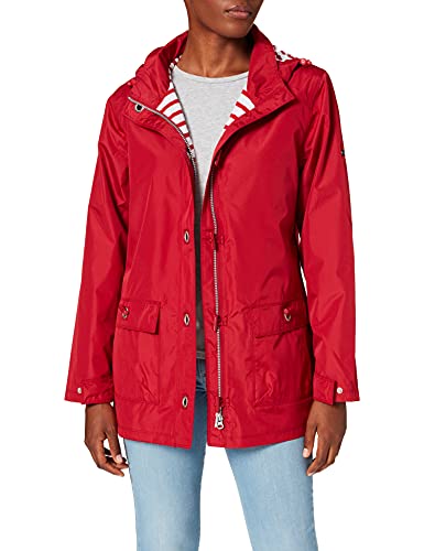 Armor Lux Damen Ciré Audierne Jacke, Rot (Braise 296), (Herstellergröße: 34) von Armor Lux