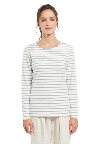 Armor Lux Damen Lesconil Matrosenanzug Pullover, Weiß/Oyat, 36 von Armor Lux