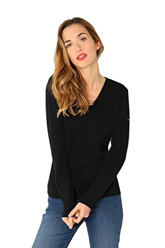 Armor Lux Damen Locmine Pullover, Schwarz, 34 von Armor Lux