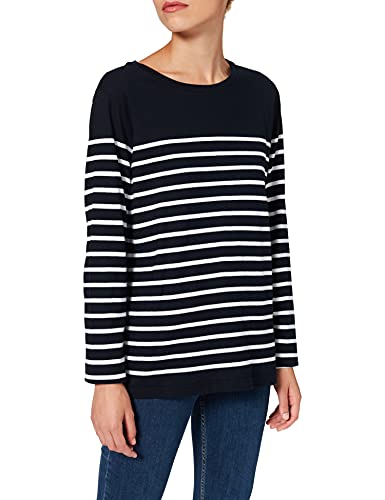 Armor Lux Damen Marinière Port-Louis Héritage Femme Pullover, Mehrfarbig (Bi8 Rich Navy/Blanc Bi8), 38 (Herstellergröße: 2) von Armor Lux