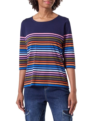 Armor Lux Damen Matrosenhemd in 10 Farben, aus Leichter Baumwolle Pullover, Dremwell Multicol, 38 von Armor Lux