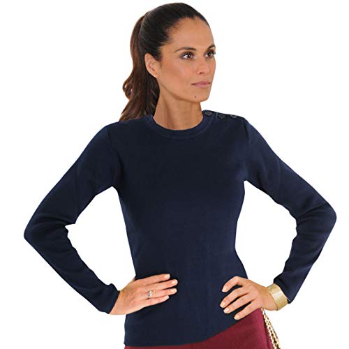 Armor Lux Damen Pull Marin Groix Héritage Femme Pullover, Rich Navy, Small von Armor Lux