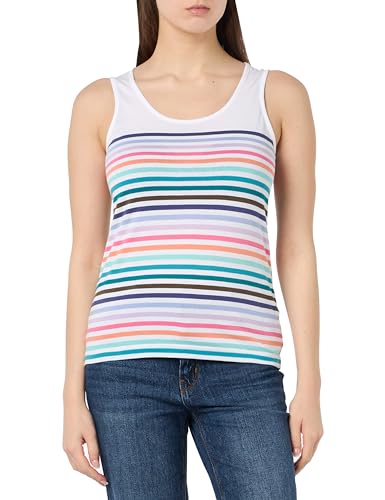 Armor Lux Damen Tanktop in 10 Farben T-Shirt, Multicol Corsen weiß, XS von Armor Lux