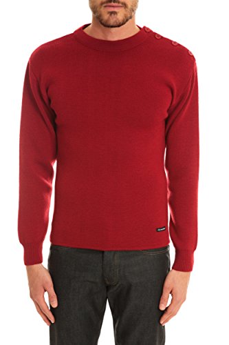 Armor Lux Herren 1901 Pullover, Rot (Q99 Piment), M EU von Armor Lux