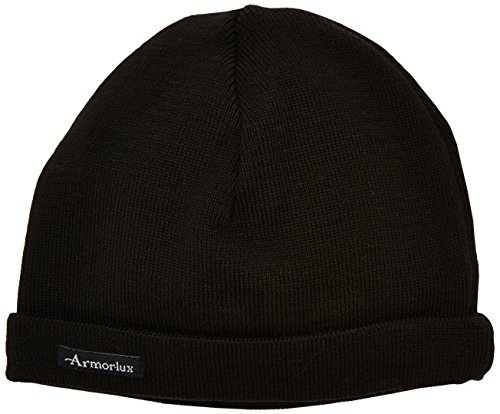 Armor Lux Herren 600 Strickmütze, Schwarz (010 Noir), One Size (Herstellergröße: 2) von Armor Lux