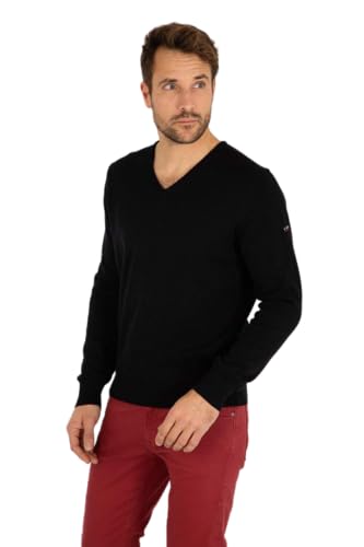 Armor Lux Herren Henvic Pullover, Schwarz (Noir 010), Large von Armor Lux