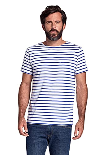 Armor Lux Herren Hoedic T Shirt, Mehrfarbig (Blanc/Etoile Dw5), M EU von Armor Lux