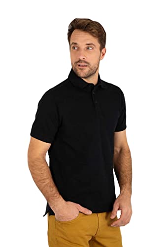 Armor Lux Herren Kurzarm Poloshirt Ploneis aus Baumwoll-Piqué Pullover, Schwarz, M von Armor Lux