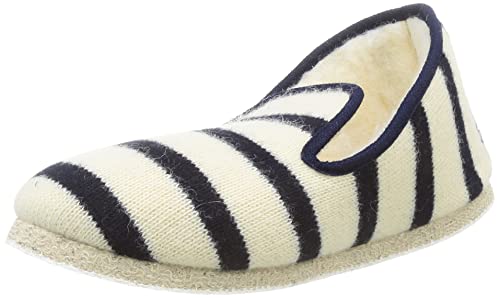 Armor Lux Herren Gestreifte Größe 35 bis 43 aus Baumwolle Hausschuh, Marinebeige, 40 EU Armor Lux Herren Gestreifte Größe 35 bis 43 aus Baumwolle Hausschuh, Marinebeige, 40 EU von Armor Lux
