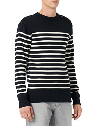 Armor Lux Herren Marin "Paimpol" Homme Pullover, Mehrfarbig (Navire/Nature 429), L EU von Armor Lux